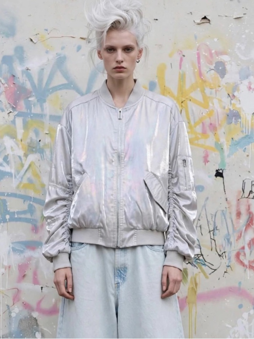 DS dress up for mode 90s style bomber